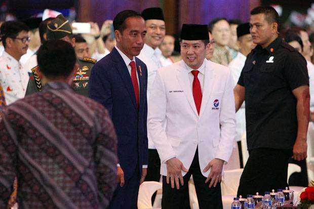 HT Ucapkan Selamat untuk Jokowi dan Ajak Anak Bangsa Bersatu