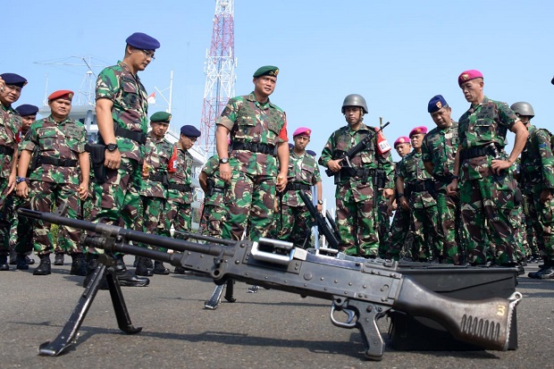 2.497 Prajurit Satgasla PPRC TNI Siaga di Koarmada II, Ada Apa?