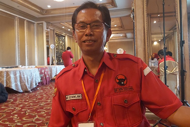 Adi Sutarwijono Pimpin PDIP Kota Pahlawan 2019-2024