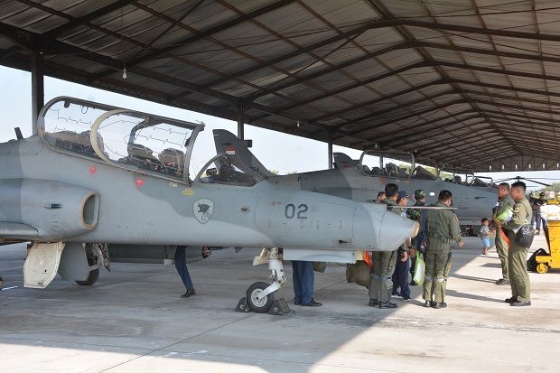 7 Skadron Udara TNI AU Terlibat Pertempuran di Langit Jatim