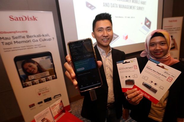 Konsumen Indonesia Hadapi Kendala Keterbatasan Memori Smartphone
