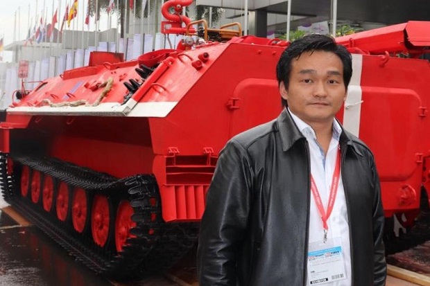 Tank Damkar Asal Rusia Mampu Atasi Karhutla di Indonesia