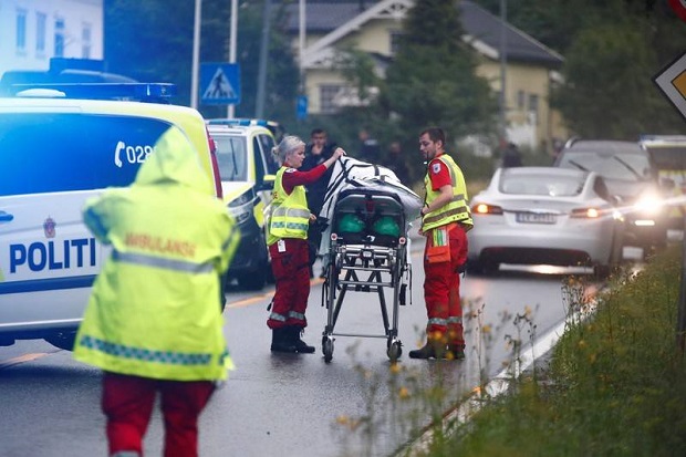 Pria Bersenjata Umbar Tembakan di Masjid Norwegia, 1 Jamaah Luka