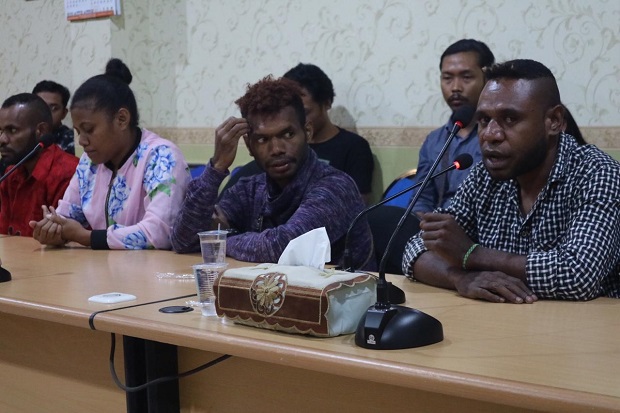 Mahasiswa Papua di Unitomo: Kami Mencintai Republik Indonesia