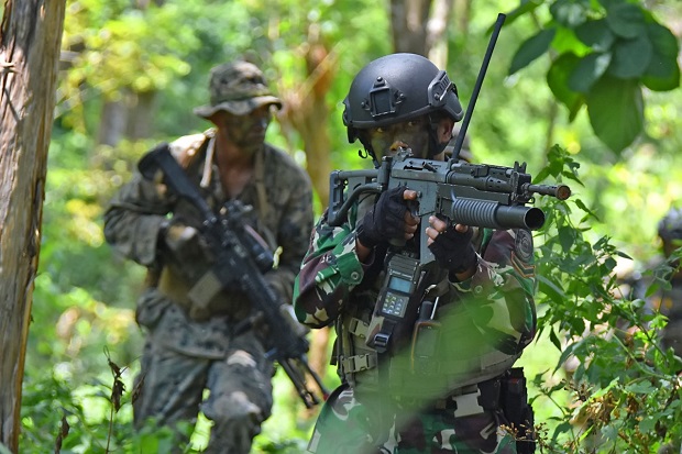 Serbuan Mematikan Marinir TNI AL dan Marinir AS di Banyuwangi