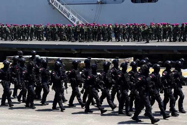 TNI Kerahkan 11.823 Prajurit Gabungan Tiga Matra ke Situbondo