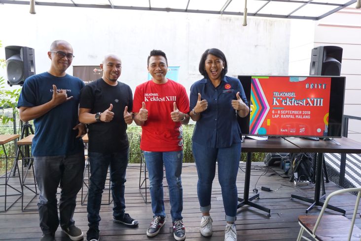 Telkomsel Kickfest XIII Hadir di Tiga Kota untuk Dukung Industri Kreatif
