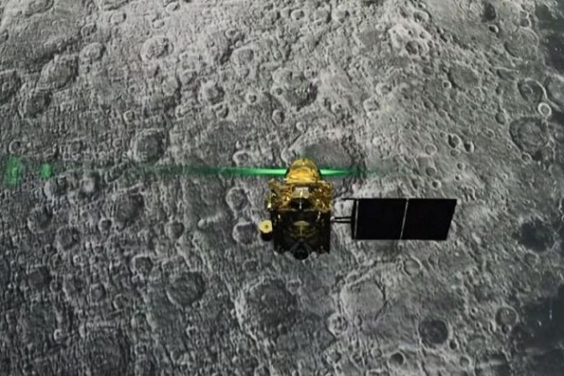 Akhirnya India Temukan Pesawat Antariksa Vikram di Bulan