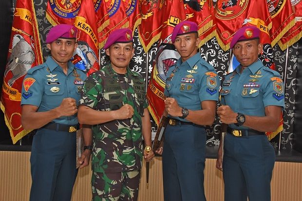 Prajurit Brigif 2 Marinir Jadi Tamtama Teladan TNI AL