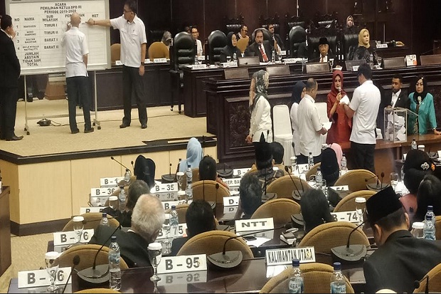 Senator Jatim La Nyalla  Terpilih Jadi Ketua DPD Periode 2019-2024