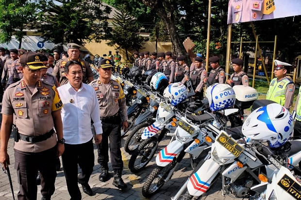 450 Personel Gabungan Siap Jaga Kondusif Kota Sidoarjo