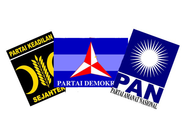 PAN, Demokrat dan PKS Akan Jadi Oposisi