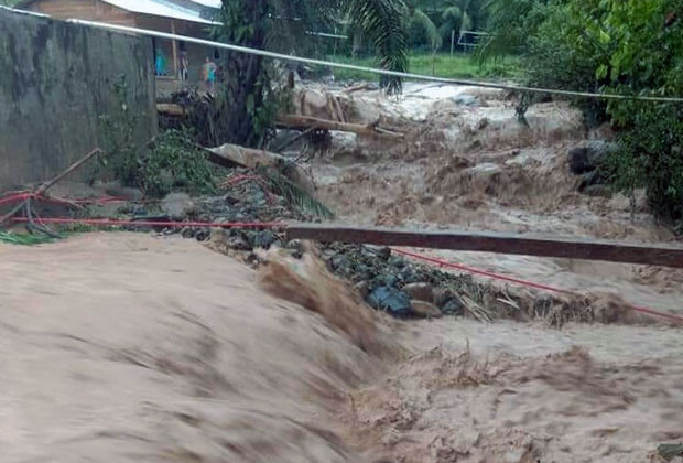 13 Rumah di Tanah Karo Hancur Diterjang Banjir Bandang