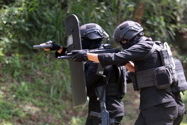 4 Terduga Teroris Ditangkap Densus 88 Anti Teror di Banten