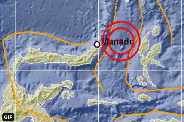 Beberapa Kali Gempa Susulan Masih Terjadi di Laut Maluku