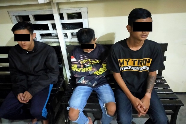 Mabuk dan Aniaya Karyawan Toko, 3 Pemuda Ini Dibekuk Polisi