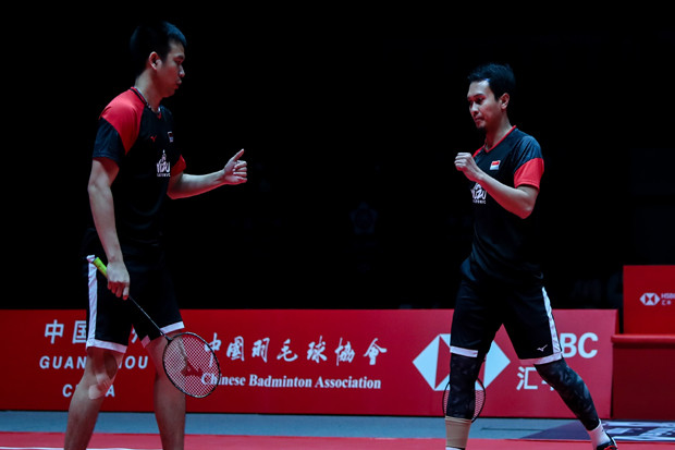 Pasangan Hendra dan Ahsan Juara BWF World Tour 2019