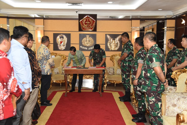 TNI dan PT Freeport Indonesia Tandatangani Kerja Sama Pengamanan