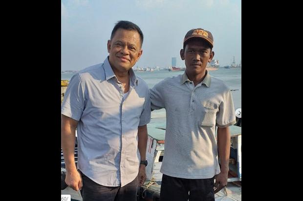 Lama Tak Terdengar, Gatot Nurmantyo Muncul Bareng Ojek Perahu di Tanjung Perak