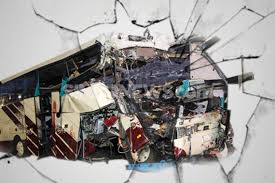 8 Nyawa Melayang Akibat Kecelakaan Bus Pariwisata di Subang