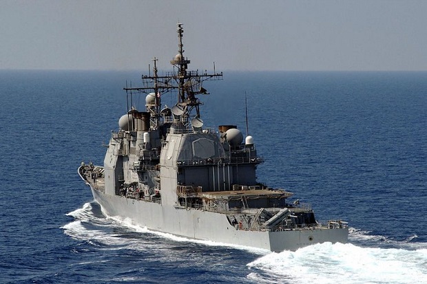 Kapal Perang AS Rampas Ratusan Rudal Iran di Laut Arab