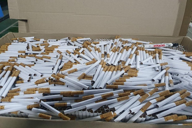 Bea Cukai Gagalkan Pengiriman 256.750 Batang Rokok Ilegal