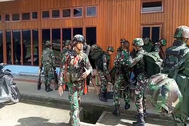 Pasukan Gabungan TNI/Polri Tembak Mati 4 Anggota KKB OPM