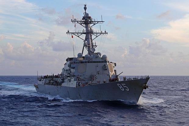 Kapal Perang AS Muncul di Selat Taiwan di Tengah Panas Isu Corona