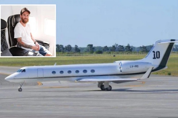 Jet Pribadi Lionel Messi Mendarat Darurat di Bandara Brussels
