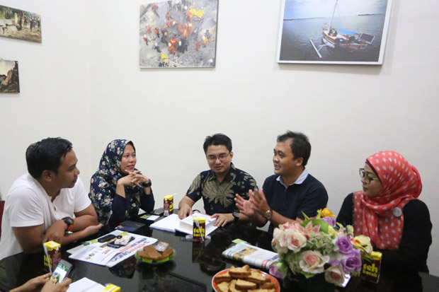 Forum Alumni MEP Australia-Indonesia Berkunjung ke SINDO Makassar
