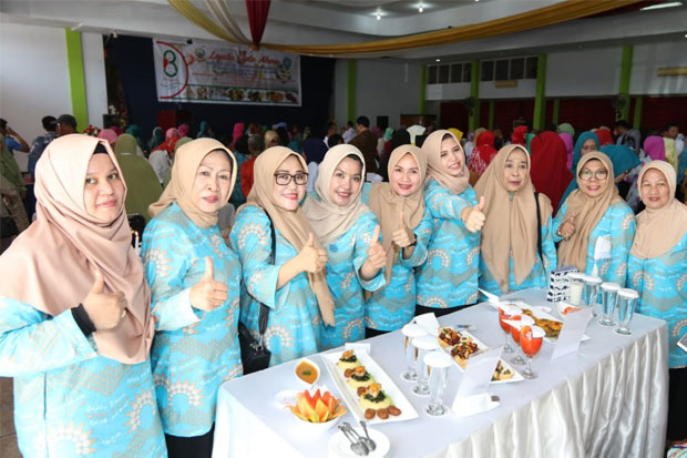 TP PKK Makassar Juara Umum Lomba Cipta Menu B2SA Tingkat Sulsel