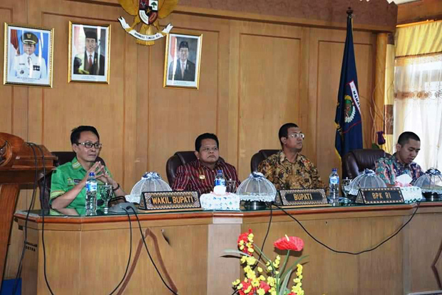 Tim BPK Audit Laporan Dana Desa Kabupaten Mamasa 2018
