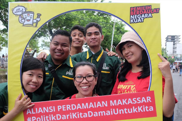Aliansi Perdamaian Makassar Serukan Budaya Kampanye Tanpa Hoax