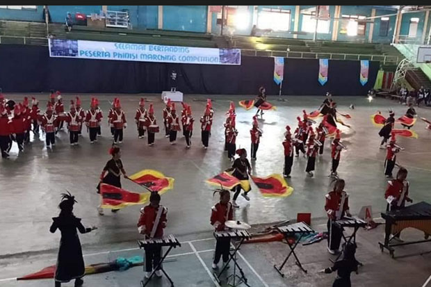 SDN 22 Bone Juara Umum Lomba Phinisi Marching Band 2019