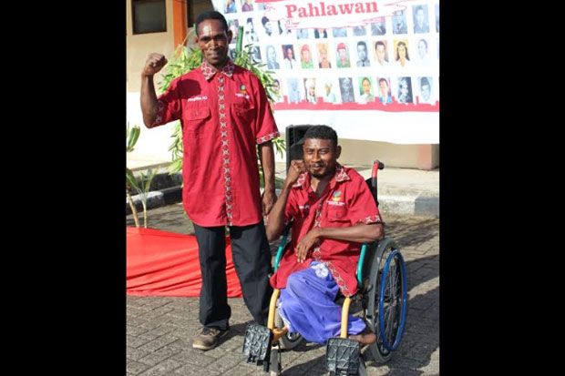 Makna Pahlawan di Mata Anak Papua Binaan BRSPDF Wirajaya