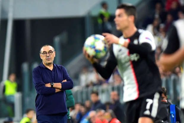 Ditahan Seri Sassuolo, Sarri Sebut Juventus Main Tak Pakai Otak