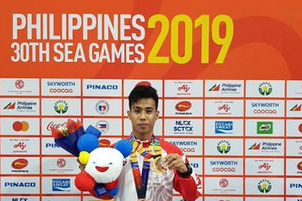 Personel Polda Sulsel Raih Medali Emas di SEA Games 2019