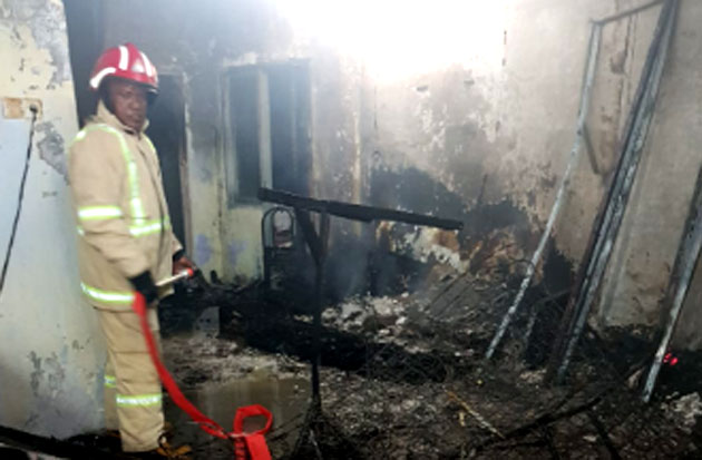 Asrama Polisi di Makassar Terbakar, Diduga Dipicu Korsleting Listrik
