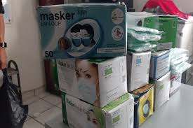 Pegawai RSUD di Makassar Diamankan Gara-gara Timbun Ratusan Boks Masker