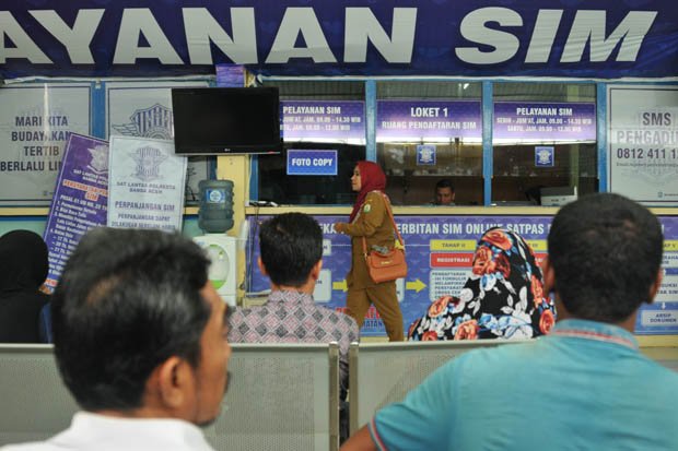 Pelayanan SIM Pada Empat Polres di Sulsel Mulai Dihentikan