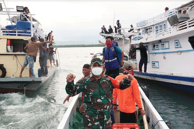 Tiba di Kampung Halaman, Ratusan Nelayan Pajukukang Jalani Pemeriksaan