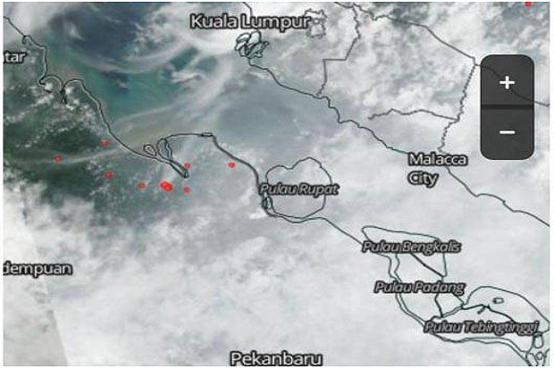 Lapan: 2.720 Titik Api di Indonesia, Kalteng Terbanyak