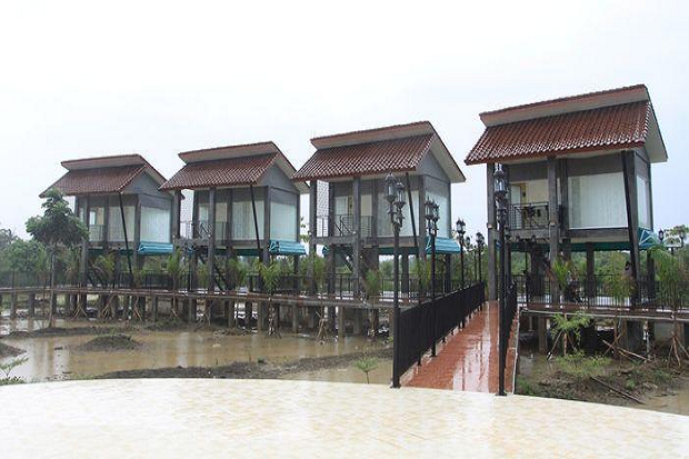 Bungalo Pulau Kemaro Tak Tersentuh Investor