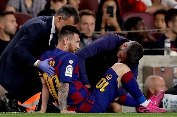 Cedera Lagi, Lionel Messi Seolah Kehilangan Kaki