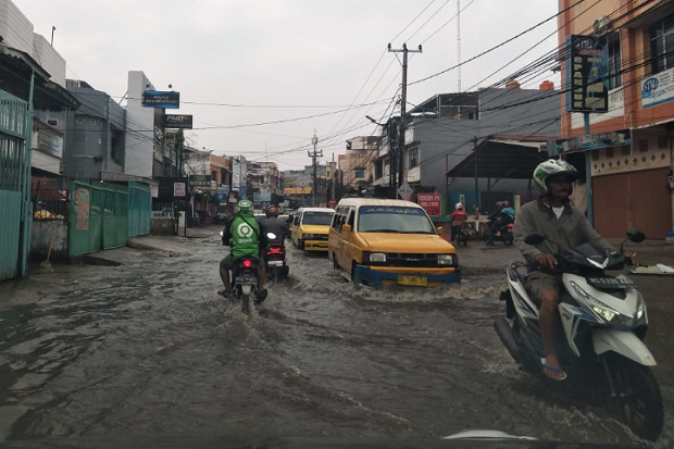 Palembang Rentan Banjir, Pengoperasian Pompa Sungai Bendung Mendesak