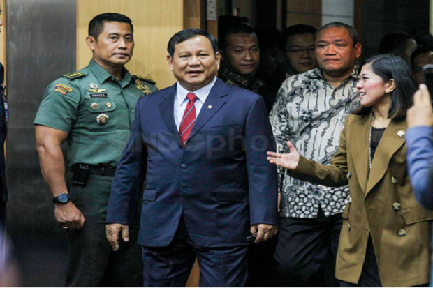 Menhan Prabowo Dinilai Piawai Baca Peta Politik Parlemen