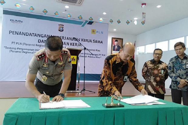 Pencurian Arus dan Instalasi, PLN Gandeng Polda Riau