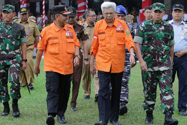 Kasdam Sriwijaya Hadiri Apel Kesiapsiagaan Gabungan