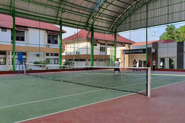 Proyek Rehab Lapangan Tenis, Ketua LPMP Sumsel Minta Jangan Lengah