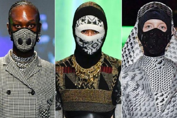 Paris Fashion Week Tak sengaja Pamerkan Desain Masker